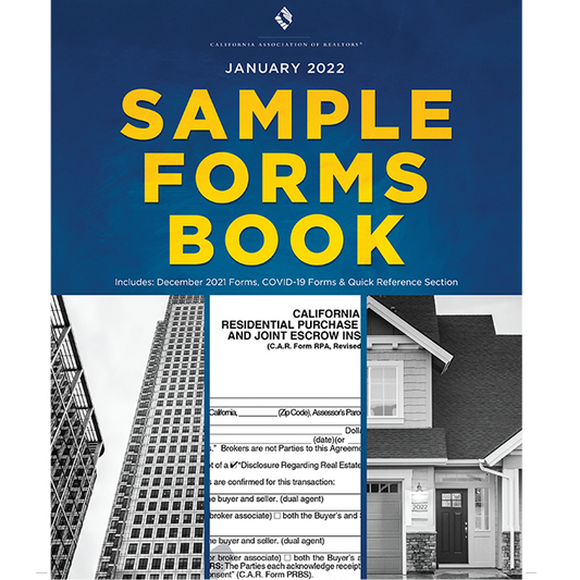 Sample Forms Book, January 2022